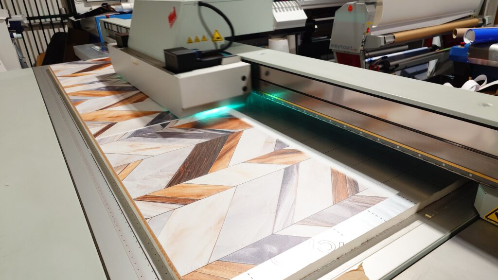 UV Printing using Oce Arizona GT480